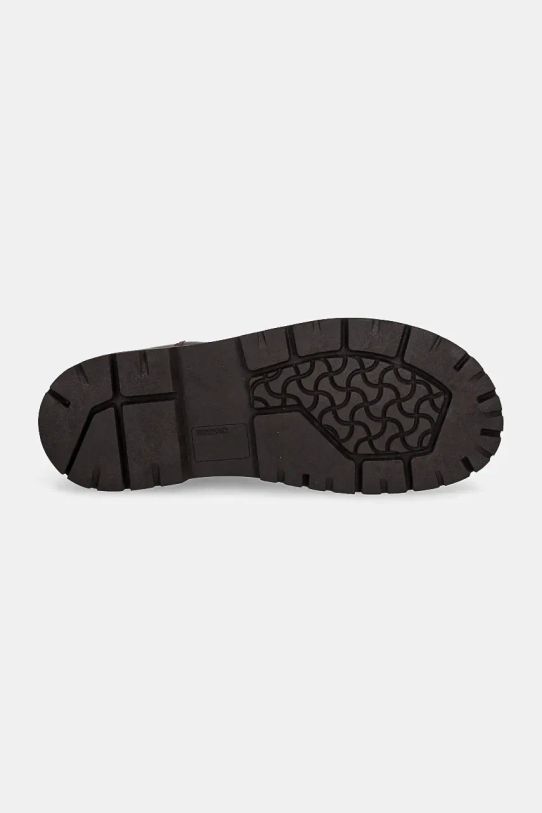 Kožené členkové topánky Birkenstock 1025782 hnedá