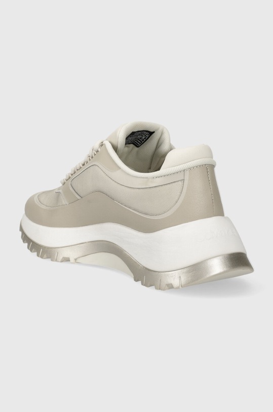 Obuwie Calvin Klein sneakersy 2 PIECE SOLE RUNNER LACE UP HW0HW01640 beżowy