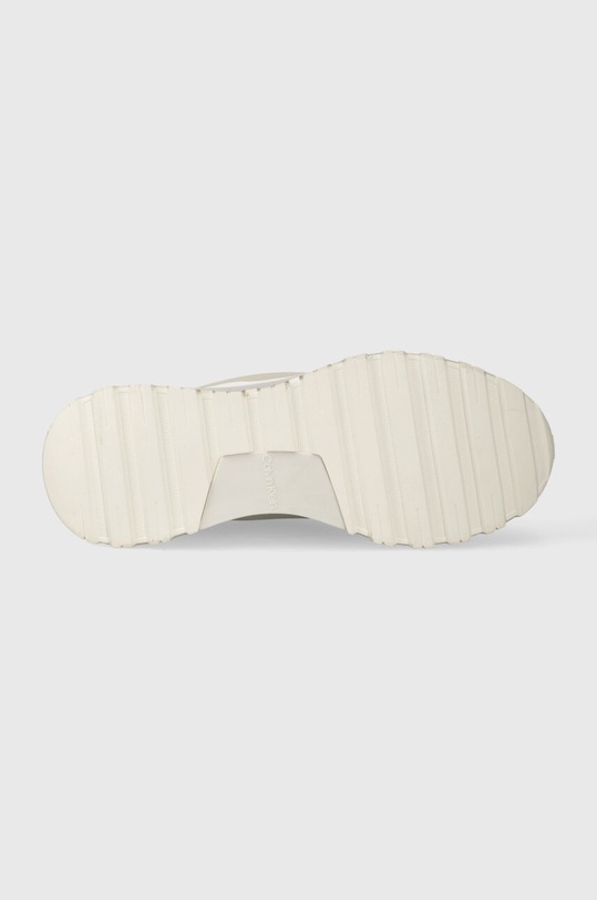 Calvin Klein sneakersy 2 PIECE SOLE RUNNER LACE UP HW0HW01640 beżowy