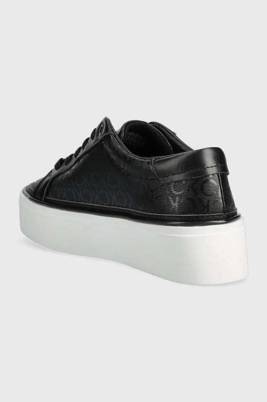 Obuwie Calvin Klein sneakersy FLATFORM CUPSOLE LACE UP-EPI MN HW0HW01670 czarny