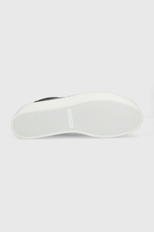 Calvin Klein sneakersy FLATFORM CUPSOLE LACE UP-EPI MN HW0HW01670 czarny