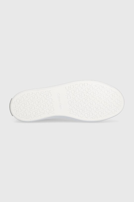 Кожаные кроссовки Calvin Klein VULC LACE UP HW0HW01681 белый