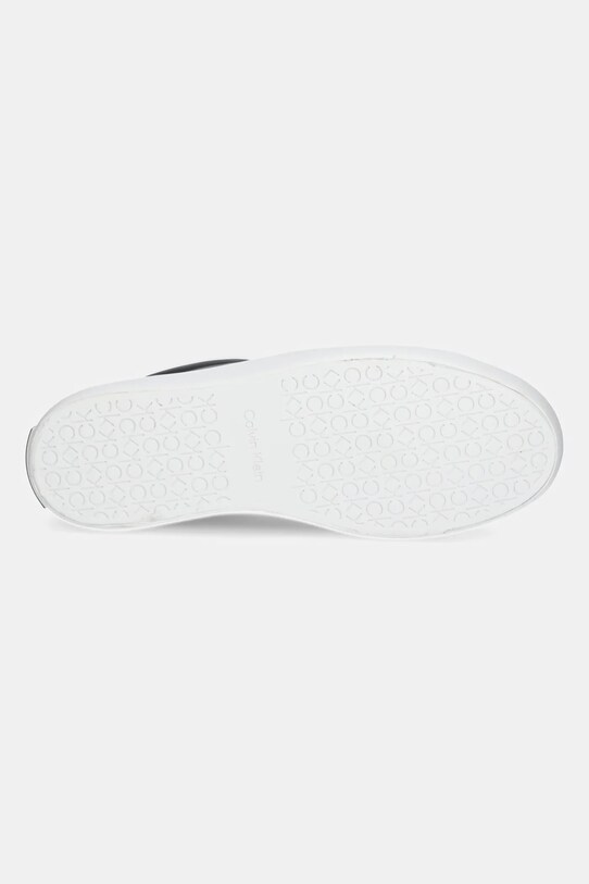 Шкіряні кросівки Calvin Klein VULC LACE UP HW0HW01681 чорний