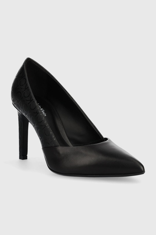 Calvin Klein szpilki ESS STILETTO PUMP 90 - EPI MN MX HW0HW01737 czarny AW23