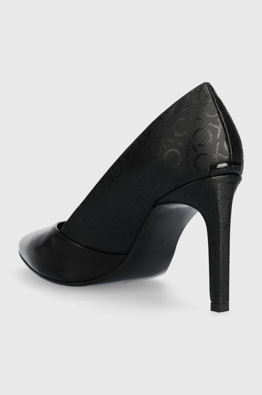 Obuwie Calvin Klein szpilki ESS STILETTO PUMP 90 - EPI MN MX HW0HW01737 czarny