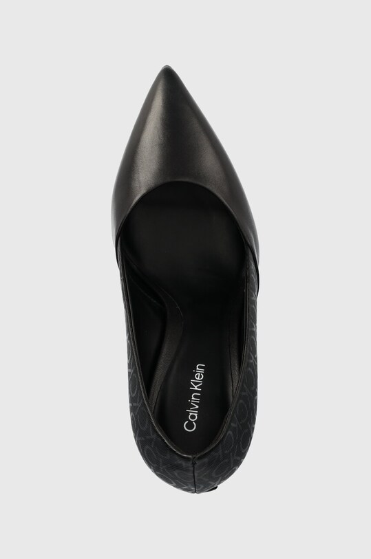 Lodičky Calvin Klein ESS STILETTO PUMP 90 - EPI MN MX čierna HW0HW01737