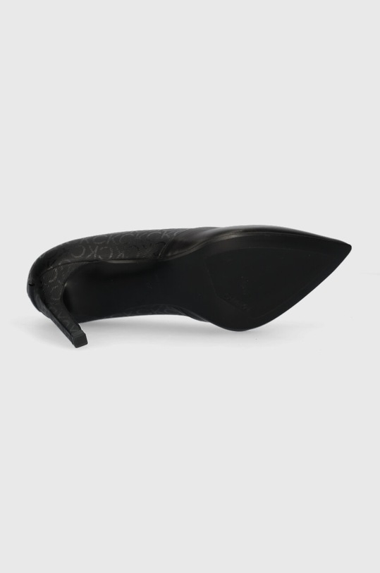 Calvin Klein szpilki ESS STILETTO PUMP 90 - EPI MN MX HW0HW01737 czarny