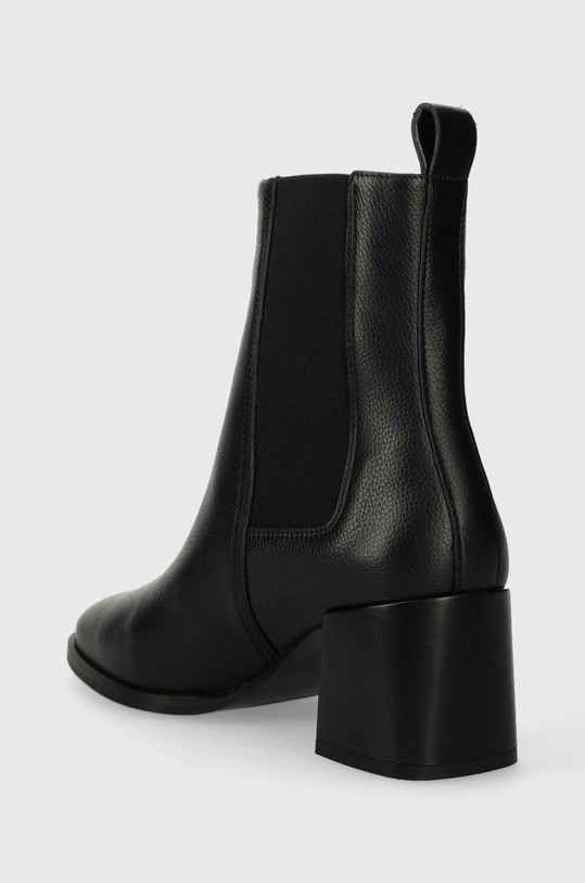 Boty Kožené kotníkové boty Calvin Klein ALMOND CHELSEA BOOT W/HW 55 HW0HW01814 černá