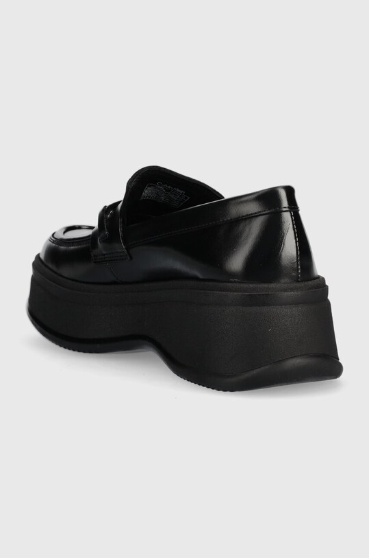 Obuća Kožne mokasinke Calvin Klein PITCHED LOAFER W/HW HW0HW01817 crna