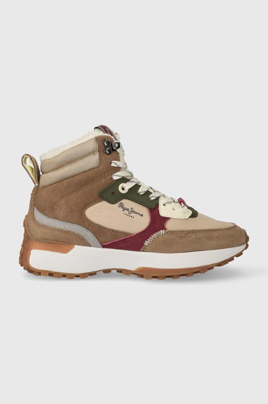 Pepe Jeans sneakersy LUCKY TRECK tekstylny różowy PLS31516