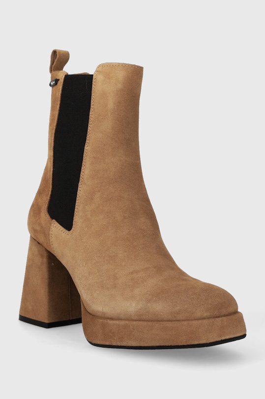 Μποτάκια Pepe Jeans ABBA CHELSEA PLS50495 καφέ AW23