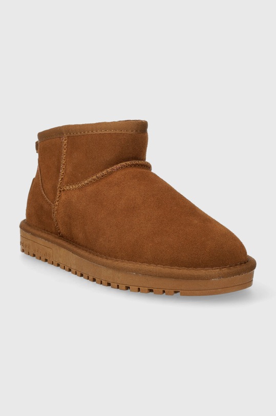 Pepe Jeans śniegowce zamszowe DISS FUNNY W PLS50509 brązowy AW23