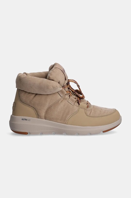 Skechers śniegowce GLACIAL ULTRA 144194 beżowy AW24