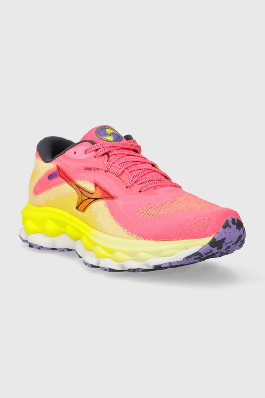 Обувь для бега Mizuno Wave Sky 7 J1GD2302 розовый SS24