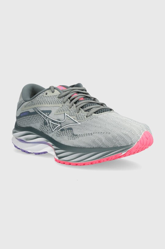 Обувки за бягане Mizuno Wave Rider 27 J1GD2303 сив AW23