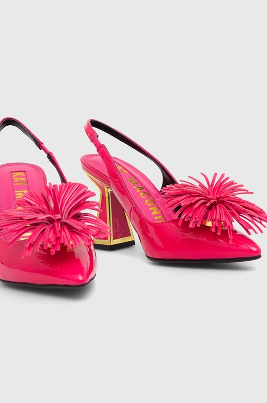 Δερμάτινες γόβες Kat Maconie Shani SHANI.LUMINOUS.PINK ροζ AW23