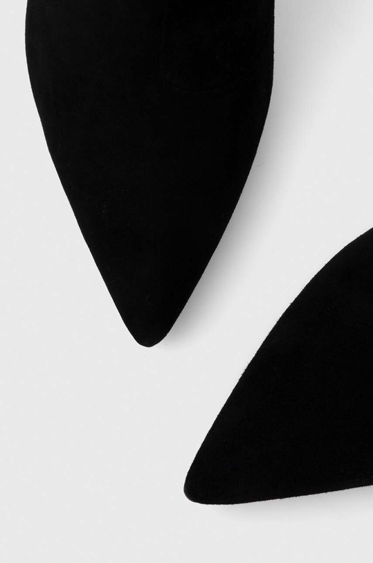 Kat Maconie botki zamszowe Sofi czarny SOFI.BLACK.GOLD