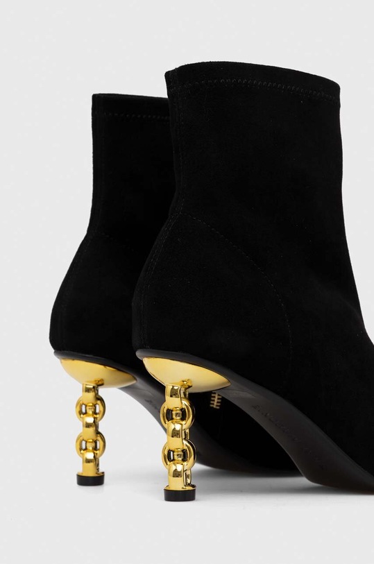 Παπούτσια Σουέτ μπότες Kat Maconie Tess TESS.BLACK.GOLD μαύρο