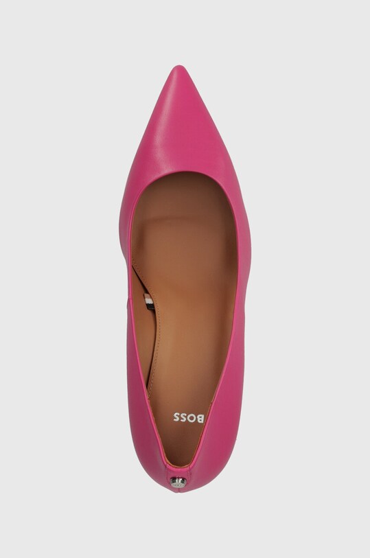 Шкіряні туфлі BOSS Janet Pump 70-N рожевий 50498836.674