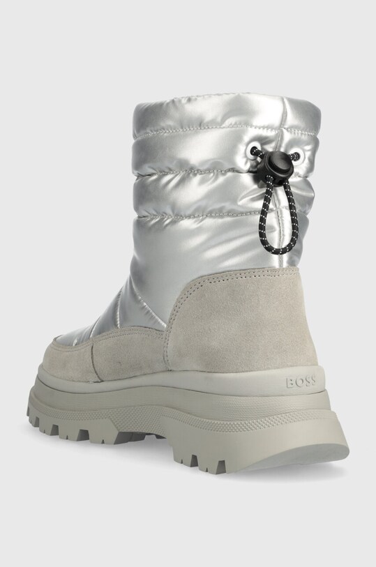 Obuwie BOSS śniegowce Foster 50504540.040 srebrny
