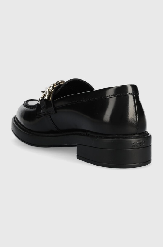 Obuwie BOSS mokasyny skórzane Vanity 50504575.001 czarny