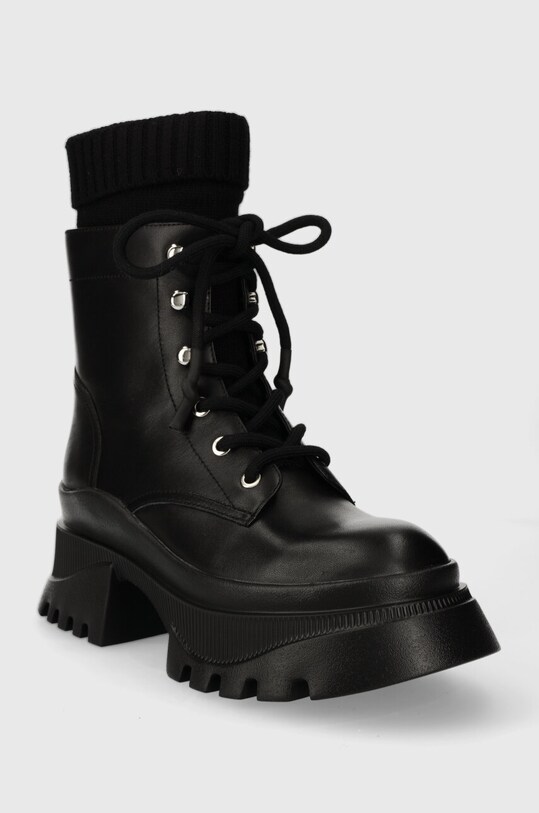 Miss Sixty workery skórzane 6T3QJ8750000 czarny AW23