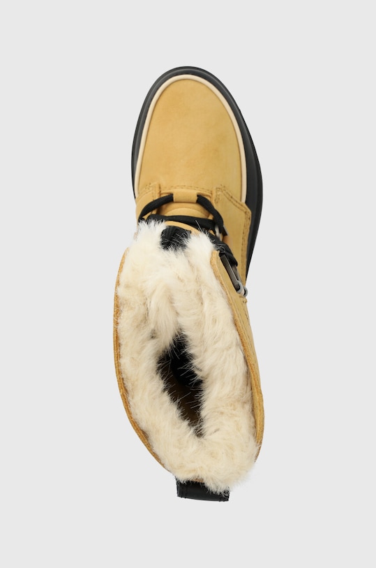 Sorel pantofi de piele intoarsa TORINO II TALL WP maro 1886271373