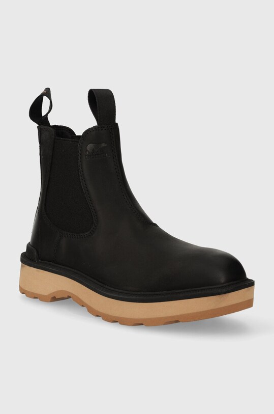 Sorel ghete chelsea de piele HI LINE CHELSEA 2009101010 negru AW23