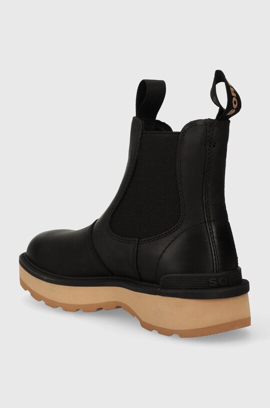 Încălțăminte Sorel ghete chelsea de piele HI LINE CHELSEA 2009101010 negru