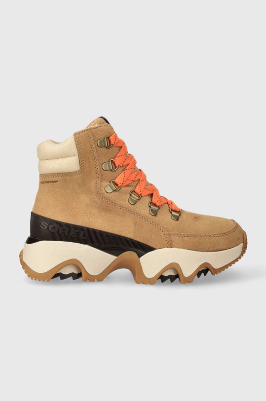 Boty Sorel KINETIC IMPACT CONQUEST textilní hnědá 2058691253