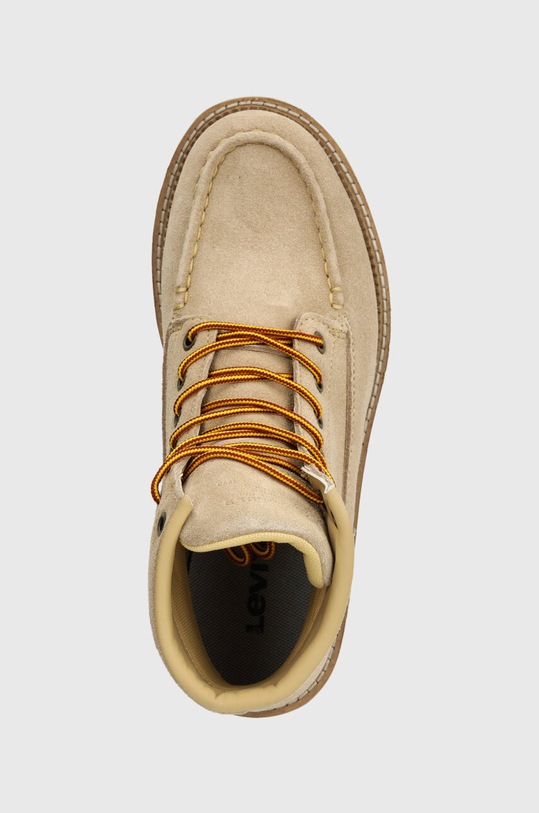 Levi's cizme din piele intoarsa DARROW CHUKKA S maro 235428.25
