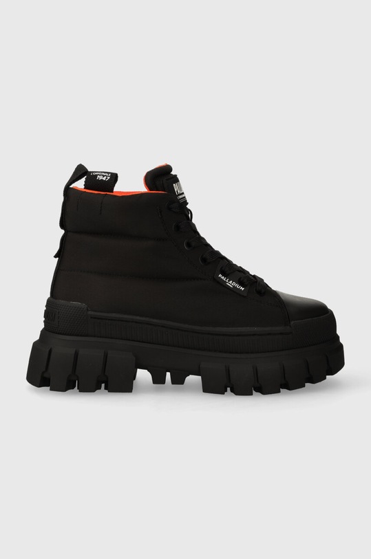 Μποτάκια Palladium REVOLT BOOT OVERCUSH πλατφόρμα μαύρο 98863.001.M