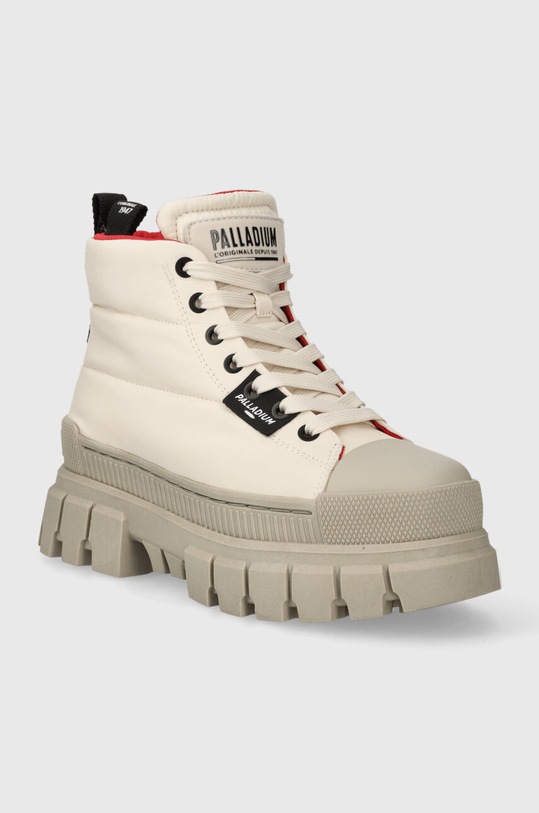 Μποτάκια εργασίας Palladium REVOLT BOOT OVERCUSH 98863.175.M μπεζ AW23