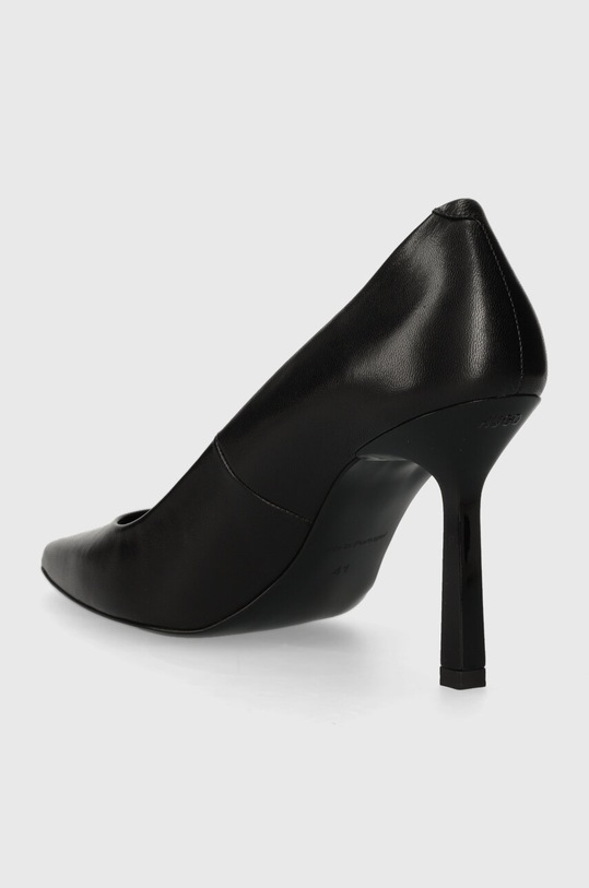 Обувки Кожени обувки с висок ток HUGO Katniss Pump 90 50504354.001 черен
