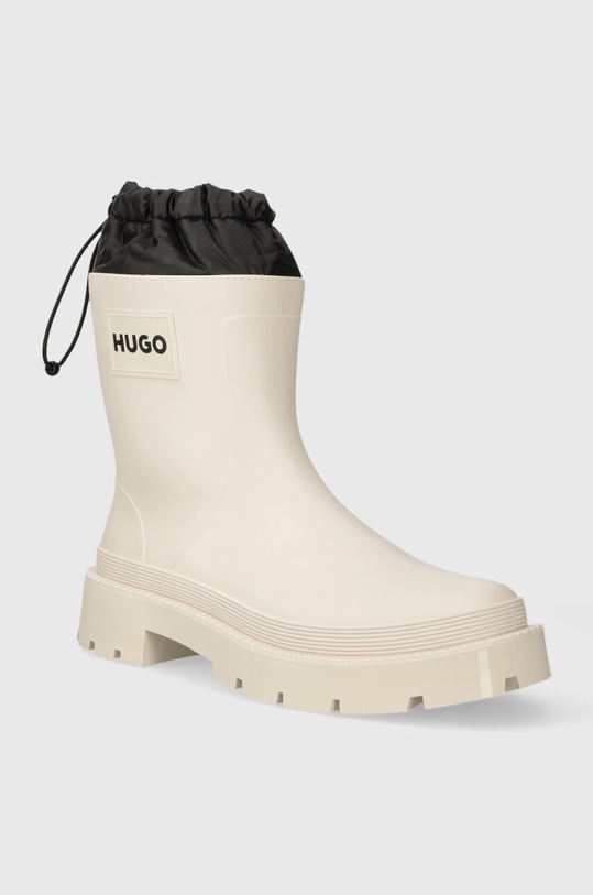HUGO gumicsizma Jin 50503847.110 bézs AW23
