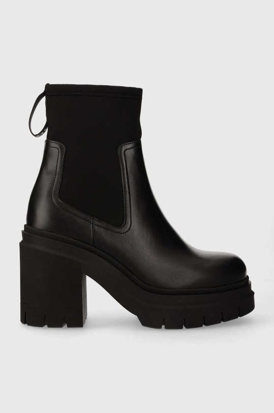 HUGO botine Kris peste 8 cm negru 50504745.001