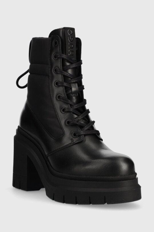 HUGO botki Kris 50504746.001 czarny AW23