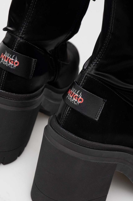HUGO cizme Kris negru 50509843.001