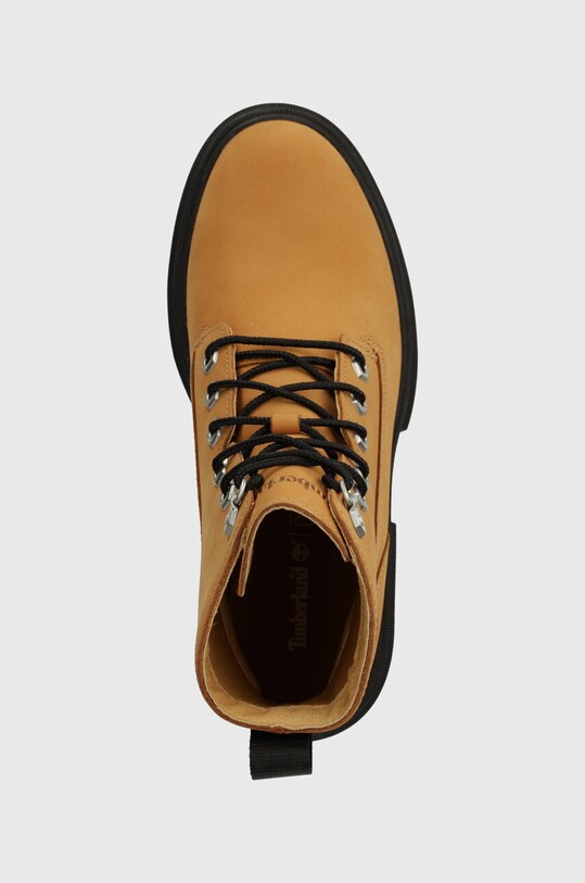 Usnjeni nizki škornji Timberland Everleigh Boot 6in LaceUp rjava TB0A41QK2311