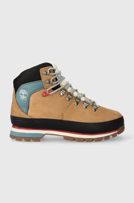 Timberland buty Euro Hiker F/L WP Boot płaski brązowy TB0A5QT12311