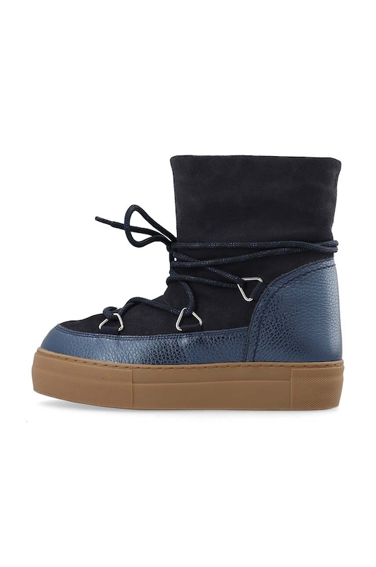Bianco śniegowce BIATEDDY skóra zamszowa niebieski 11330724