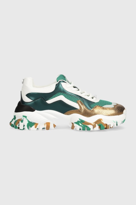 Αθλητικά Steve Madden Tailgate απομίμηση λείου δέρματος πράσινο SM11002661.162