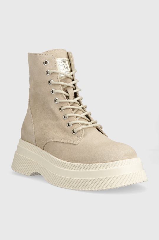 Steve Madden bocanci din piele intoarsa Gaja SM11002672.846 bej AW23