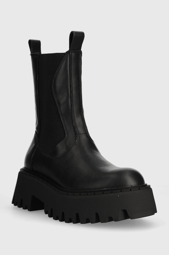 Steve Madden ghete chelsea de piele Obtain SM11002704.05O negru AW23