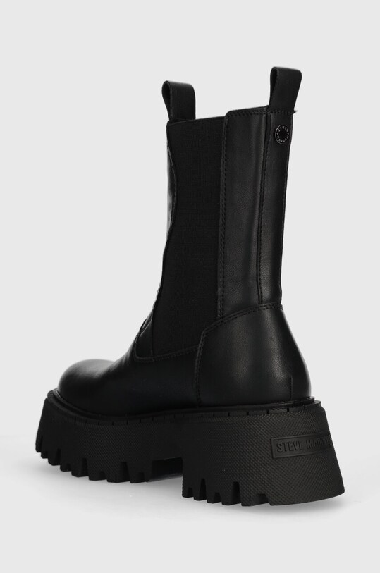 Obuwie Steve Madden sztyblety skórzane Obtain SM11002704.05O czarny