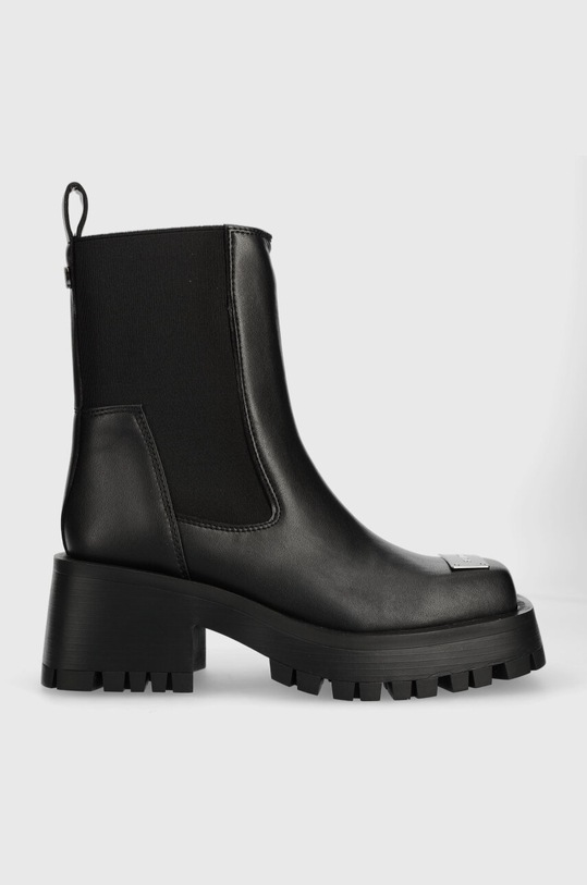 Boty s gumou Steve Madden Sharpen nezateplené černá SM19000045.017