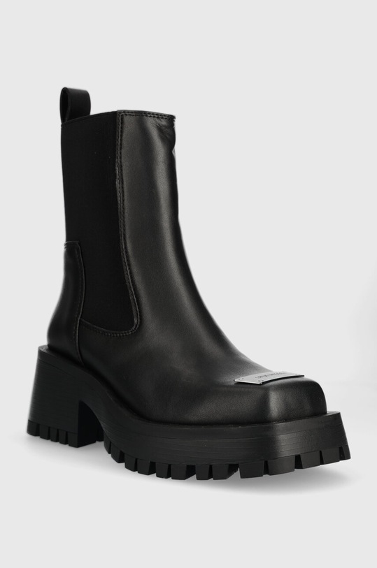 Boty s gumou Steve Madden Sharpen SM19000045.017 černá AW23