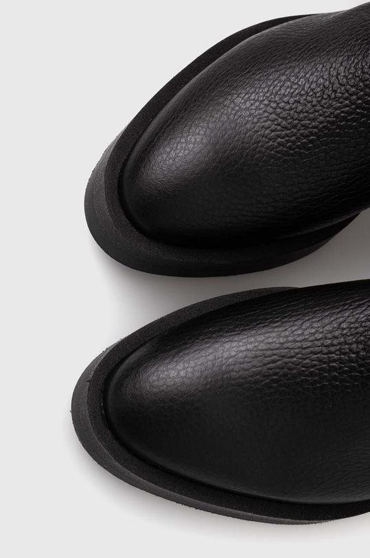 Steve Madden kozaki skórzane Maxton SM19000051.001 czarny