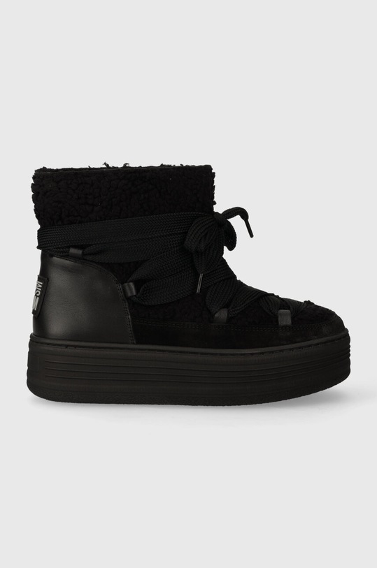 Steve Madden śniegowce Haddy skóra zamszowa czarny SM11002774.184