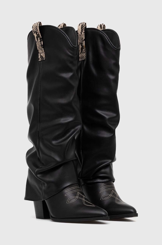 Steve Madden kozaki Lassy SM11002714.29Y czarny AW23